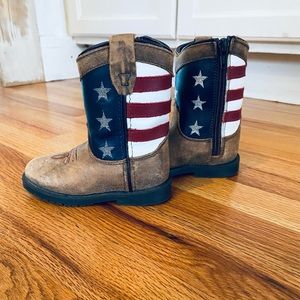 Cody James Stars & Stripes Toddler Cowboy Boots